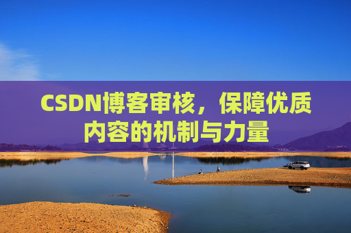 CSDN博客审核，保障优质内容的机制与力量